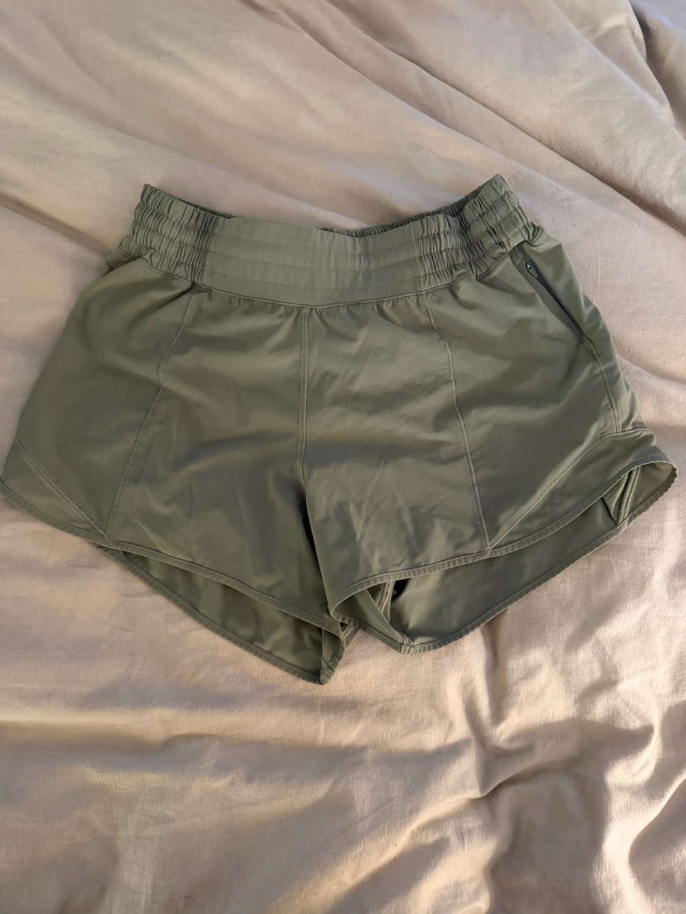 lululemon athletica Olive Green Athletic Shorts